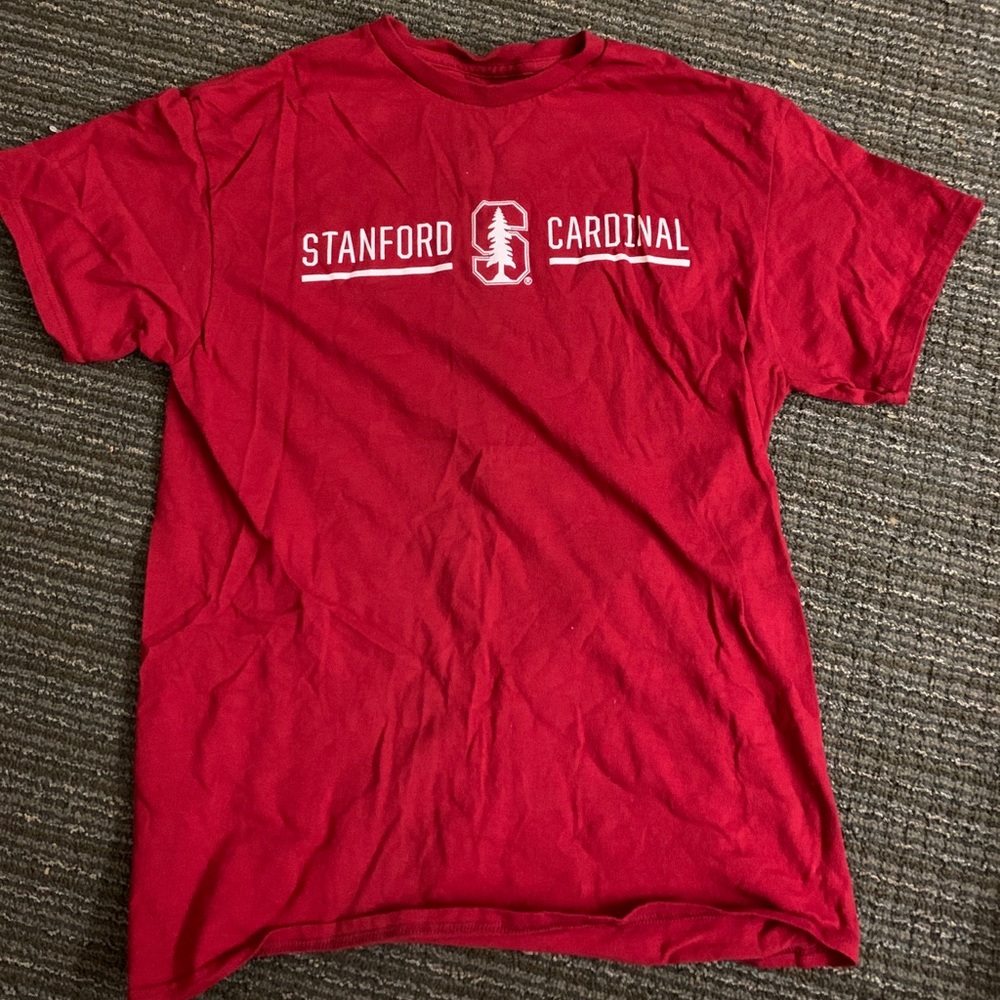 STANFORD CARDINAL Cotton T-Shirt - SMALL